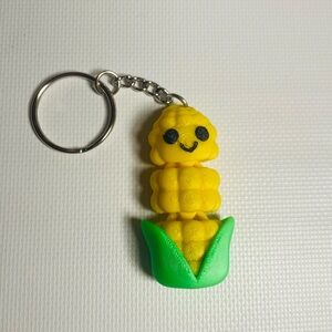 3d Printed Corn Keychain